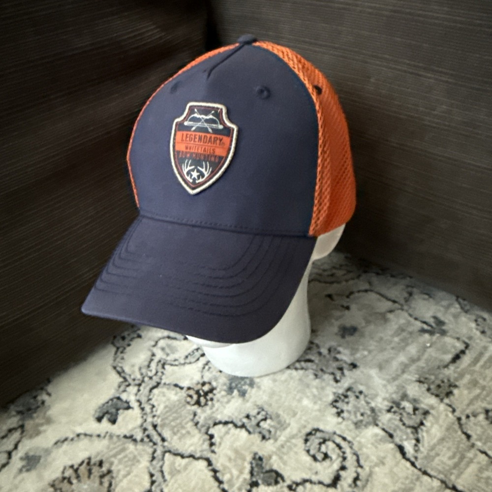 Legendary Whitetails Hat One Size Adjustable Snapback Bow Hunting Mesh Cap